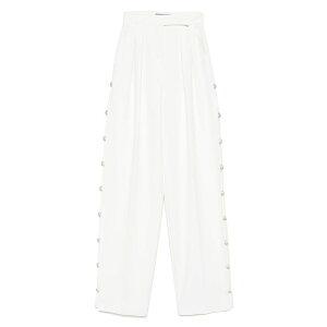 �j�b�T ���f�B�[�X �J�W���A���p���c �{�g���X Rhinestone-embellished pants White