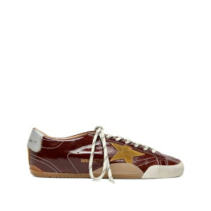 �S�[���f���O�[�X �����Y �X�j�[�J�[ �V���[�Y True-star leather sneakers Red