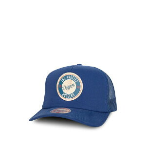 �~�b�`�F��&�l�X �����Y �X�q �A�N�Z�T���[ Mlb cooperstown circle change trucker snapback cap Blue