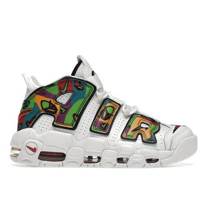 Nike �i�C�L �����Y �X�j�[�J�[ �yNike Air More Uptempo Peace, Love, Swoosh�z �T�C�Y US_11.5(29.5cm) White/Black-University Gold-University Red