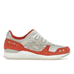 ASICS �A�V�b�N�X �����Y �X�j�[�J�[ �yASICS Gel-Lyte III OG Smoke Grey Red�z �T�C�Y US_11.5(29.5cm) White/Smoke Grey