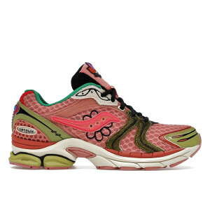 Saucony �T�b�J�j�[ �����Y �X�j�[�J�[ �ySaucony ProGrid Triumph 4 Jae Tips Flowers Grow Uptown Virginia Creeper�z �T�C�Y US_M_14 Pink/Yellow/Multi-Color