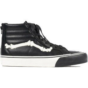 Vans �o���Y �����Y �X�j�[�J�[ �yVans Sk8-Hi Reissue Zip LX Blends Bones Black White�z �T�C�Y US_7(25.0cm) Black/White