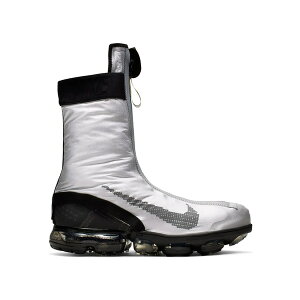 Nike �i�C�L �����Y �X�j�[�J�[ �yNike Air VaporMax Flyknit Gator ISPA Metallic Silver�z �T�C�Y US_9(27.0cm) Metallic Silver/Metallic Silver