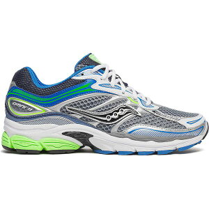 Saucony �T�b�J�j�[ �����Y �X�j�[�J�[ �ySaucony ProGrid Omni 9 Grey Slime Blue�z �T�C�Y US_9.5(27.5cm) Grey/Slime