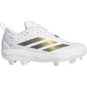 adidas �A�f�B�_�X �����Y �X�j�[�J�[ �yadidas Adizero Instinct TPU 2.0 Shades White Silver Metallic�z �T�C�Y US_M_4.5 Cloud White/Silver Metallic/Cloud White