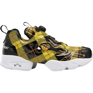 Reebok ���[�{�b�N �����Y �X�j�[�J�[ �yReebok Instapump Fury Opening Ceremony Plaid Yellow�z �T�C�Y US_5(23.0cm) Yellow/Black