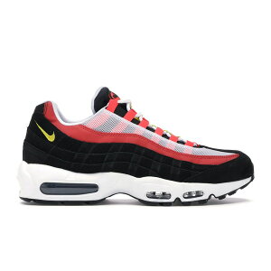 Nike �i�C�L �����Y �X�j�[�J�[ �yNike Air Max 95 Black Crimson Yellow�z �T�C�Y US_6.5(24.5cm) Black/Platinum Tint-Crimson-Electric Green