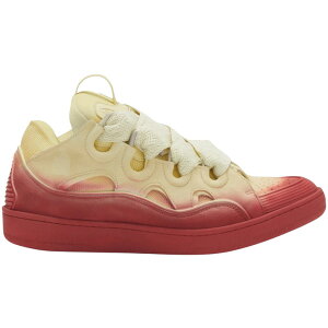 Lanvin �����o�� �����Y �X�j�[�J�[ �yLeather Curb Radiant Sneakers Venus Red�z �T�C�Y EU_46(31.0cm) Venus Red