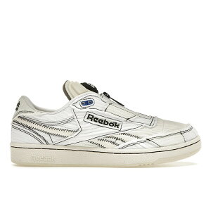 Reebok ���[�{�b�N �����Y �X�j�[�J�[ �yReebok Club C 85 Pump Market White�z �T�C�Y US_12(30.0cm) White/Chalk/Core Black