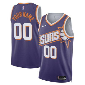 ナイキ メンズ ユニフォーム トップス Phoenix Suns Nike Unisex Swingman Custom Jersey Purple Icon Edition