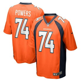ナイキ メンズ ユニフォーム トップス Ben Powers Denver Broncos Nike Game Player Jersey Orange
