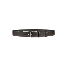 【送料無料】 プリモエンポリオ メンズ ベルト アクセサリー Belts Dark brown