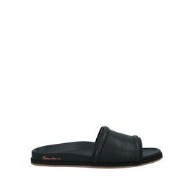 【送料無料】 サントーニ メンズ サンダル シューズ Sandals Black