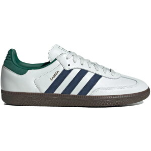 adidas �A�f�B�_�X �����Y �X�j�[�J�[ �yadidas Samba OG Black White Collegiate Green�z �T�C�Y US_8.5(26.5cm) Black White/Collegiate Green/Active Green