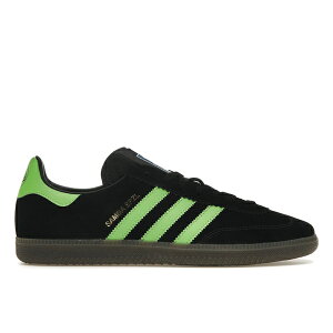 adidas �A�f�B�_�X �����Y �X�j�[�J�[ �yadidas Samba Deco SPZL Black Lucid Lime�z �T�C�Y US_7(25.0cm) Core Black/Lucid Lime/Gum