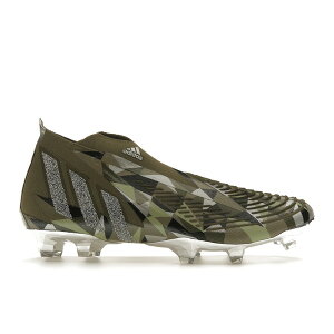 adidas AfB_X Y Xj[J[ yadidas Predator Edge Crystal+ FG Focus Olivez TCY US_9(27.0cm) Focus Olive/Silver Metallic/Magic Lime