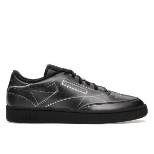 Reebok ���[�{�b�N �����Y �X�j�[�J�[ �yReebok Club C Maison Margiela Black�z �T�C�Y US_6.5(24.5cm) Black/Black/Black
