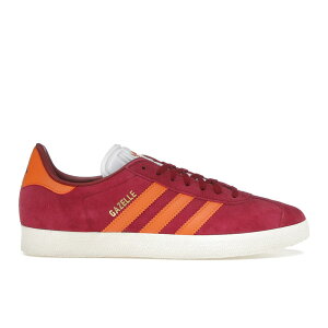 adidas �A�f�B�_�X �����Y �X�j�[�J�[ �yadidas Gazelle AS Roma�z �T�C�Y US_9.5(27.5cm) Legacy Burgundy/Unity Orange/Cream White