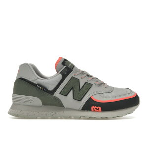New Balance �j���[�o�����X �����Y �X�j�[�J�[ �yNew Balance 574 All Terrain Grey Olive�z �T�C�Y US_9(27.0cm) Grey/Olive/Orange