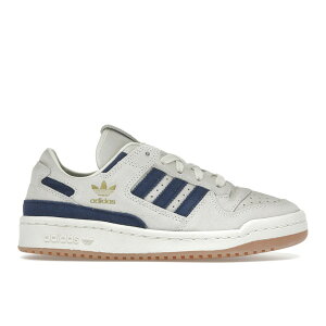 adidas �A�f�B�_�X �����Y �X�j�[�J�[ �yadidas Forum Low CL Cream White Dark Blue�z �T�C�Y US_11.5(29.5cm) Cream White/Dark Blue/Dark Blue