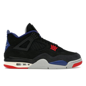 Jordan �W���[�_�� �����Y �X�j�[�J�[ �yJordan 4 Retro Rare Air (White Lettering)�z �T�C�Y US_12(30.0cm) Black/Fire Red/Deep Royal Blue/Dark Smoke Grey/Tech Grey