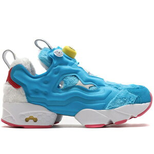 Reebok ���[�{�b�N �����Y �X�j�[�J�[ �yReebok Instapump Fury Doraemon Furry Blue�z �T�C�Y US_6(24.0cm) Blue/White/Pink-Yellow