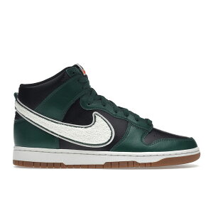 Nike �i�C�L �����Y �X�j�[�J�[ �yNike Dunk High Chenille Swoosh Black Green�z �T�C�Y US_7(25.0cm) Green/Black-White-Gum