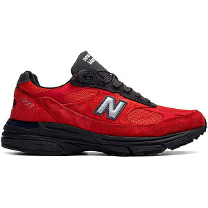 New Balance �j���[�o�����X �����Y �X�j�[�J�[ �yNew Balance 993 MiUSA Red Black�z �T�C�Y US_9(27.0cm) Team Red/Black