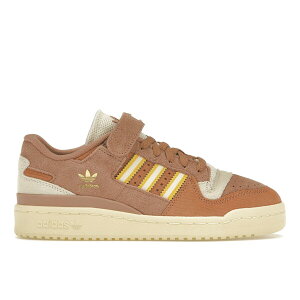 adidas �A�f�B�_�X �����Y �X�j�[�J�[ �yadidas Forum 84 Low Clay Strata�z �T�C�Y US_7.5(25.5cm) Clay Strata/Cream White/Bold Gold