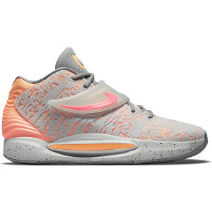 Nike �i�C�L �����Y �X�j�[�J�[ �yNike KD 14 Sunset�z �T�C�Y US_11.5(29.5cm) Grey Fog/Particle Grey-Peach Cream-Sunset Pulse