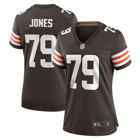 【送料無料】 ナイキ レディース ユニフォーム トップス Dawand Jones Cleveland Browns Nike Women's Team Game Jersey Brown