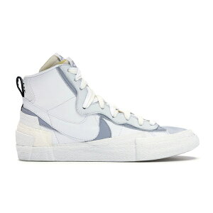 Nike �i�C�L �����Y �X�j�[�J�[ �yNike Blazer Mid sacai White Grey�z �T�C�Y US_9.5(27.5cm) Summit White/White-Wolf Grey-Black
