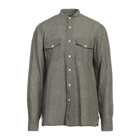 【送料無料】 ルイジ ボレッリ ナポリ メンズ シャツ トップス Shirts Green