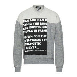 �y���������z �f�B�[�X�N�G�A�[�h �����Y �p�[�J�[�E�X�E�F�b�g�V���c �A�E�^�[ Sweatshirts Grey