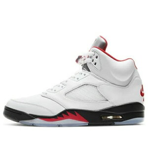 Jordan �W���[�_�� �����Y �X�j�[�J�[ �yAir Jordan 5 Retro 'Fire Red' 2020 DA1911-102�z �T�C�Y US_7(25.0cm)