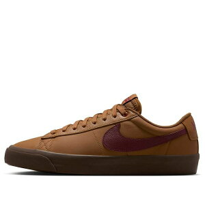 Nike �i�C�L �����Y �X�j�[�J�[ �yNike Zoom Blazer Low Pro GT SB 'Light British Tan Dark Team Red' DV1226-200�z �T�C�Y US_M_13