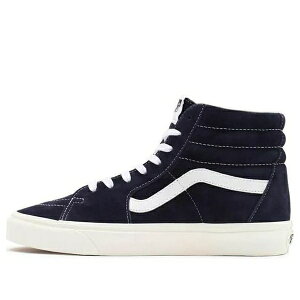 Vans �o���Y �����Y �X�j�[�J�[ �yVans SK8-Hi Casual Skateboarding Shoes Unisex Blue VN0A32QG9G5�z �T�C�Y US_7(25.0cm)