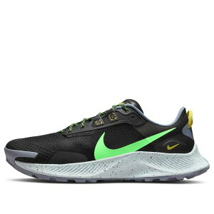 Nike �i�C�L �����Y �X�j�[�J�[ �yNike Pegasus Trail 3 'Black Green Strike' DA8697-004�z �T�C�Y US_7(25.0cm)