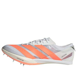 adidas �A�f�B�_�X �����Y �X�j�[�J�[ �yadidas Adizero Finesse Short Distance 'White Lucid Orange' JQ5932�z �T�C�Y US_11.5(29.5cm)