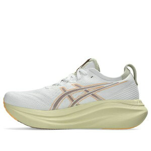 ASICS �A�V�b�N�X �����Y �X�j�[�J�[ �yASICS Gel Nimbus 27 Wide 'White Fawn' 1011B956-102�z �T�C�Y US_12(30.0cm)