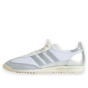 adidas �A�f�B�_�X �����Y �X�j�[�J�[ �yadidas x Kith SL 72 OG 'White Metallic Silver' JQ4690�z �T�C�Y US_10(28.0cm)