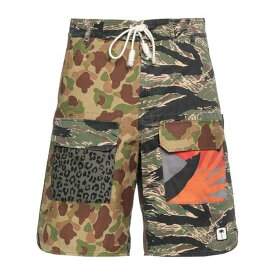 【送料無料】 パーム・エンジェルス メンズ カジュアルパンツ ボトムス Shorts & Bermuda Shorts Military green