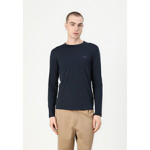 W[v W[Y Y T_ V[Y ALPHIS - Long sleeved top - dark blue