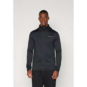 s[NptH[}X Y WPbgu] AE^[ LIGHT ZIP HOOD - Fleece jacket - black