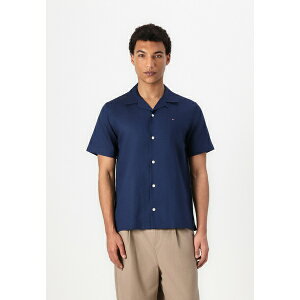 g~[ qtBK[ Y Vc gbvX BLEND SOLID - Shirt - carbon navy