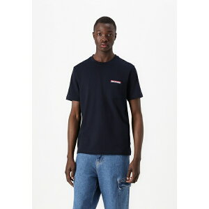 g~[ qtBK[ Y T_ V[Y AMERICANA MONOTYPE POCKET TEE - Basic T-shirt - desert sky