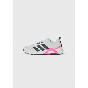 AfB_X fB[X ejX X|[c DROPSET CONTROL - Training shoe - ftwr white/grey five/shock pink