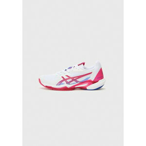 AVbNX fB[X tBbglX X|[c SOLUTION SPEED 3 - Multicourt tennis shoes - white/bright rose