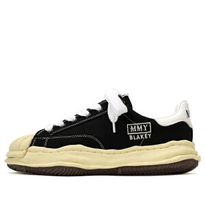 Maison MIHARA YASUHIRO �~�n�����X�q�� �����Y �X�j�[�J�[ �yMaison MIHARA YASUHIRO BLAKEY VL OG Sole Canvas Low-top Sneaker 'Black' A09FW732-BLK�z �T�C�Y US_10(28.0cm)